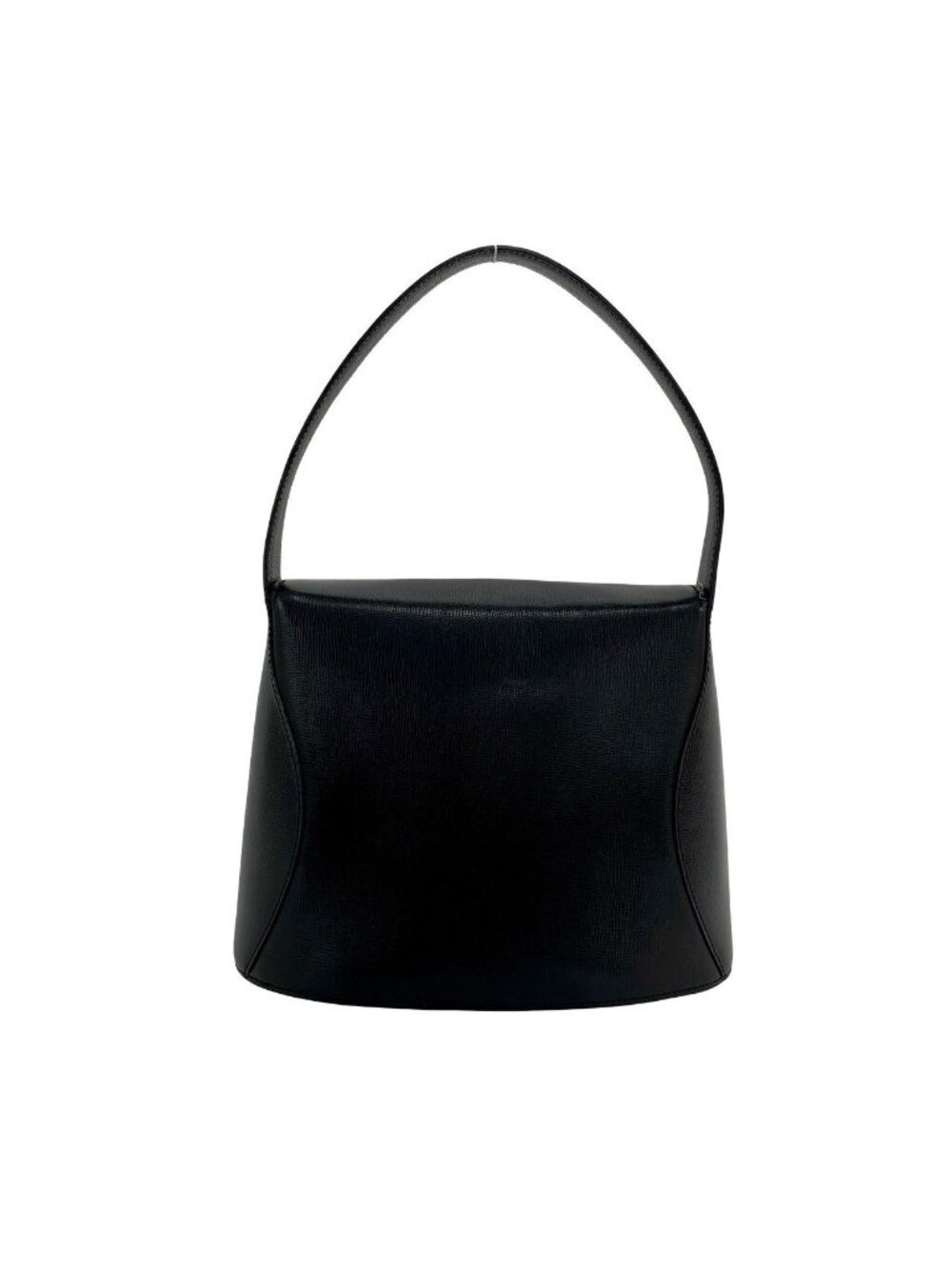 Dior Vintage CD Logo Leather Handbag Mini Tote Black - Picture 3 of 10